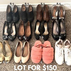 Lot of shoes 7.5, 8, 8.5, 9